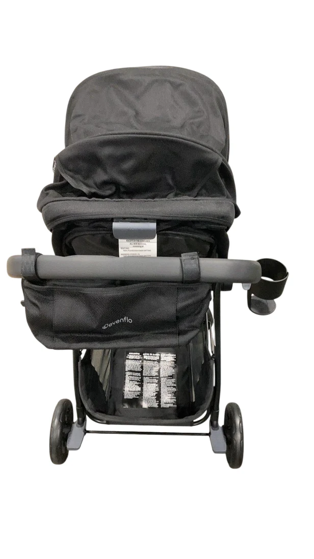 Evenflo Omni Ultra Stroller, 2024, Caviar Black - Image 4
