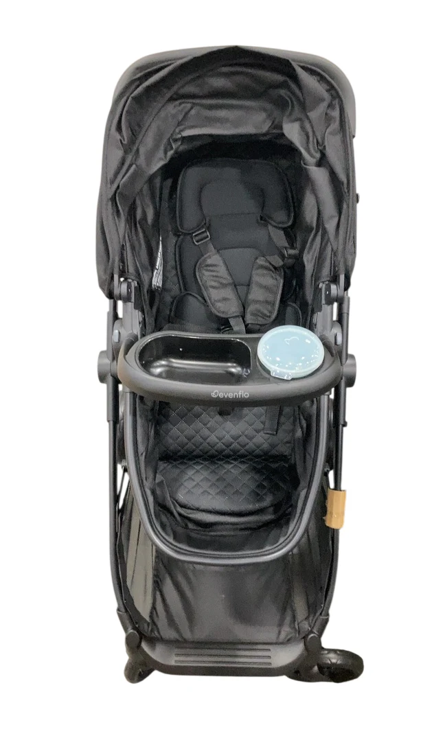 Evenflo Omni Ultra Stroller, 2024, Caviar Black - Image 3