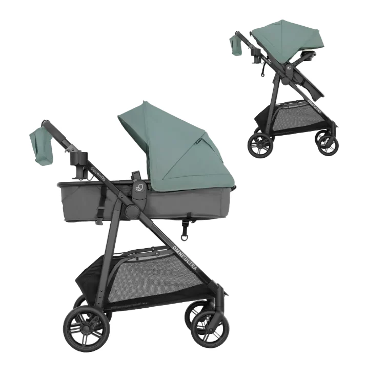 Evenflo Omni Ultra Stroller, 2024, Pacific Green - Image 4