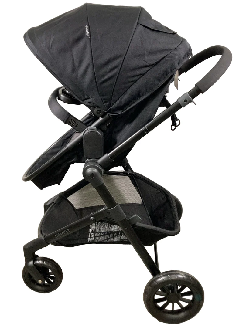 Evenflo Pivot Modular Travel System, 2024, Casual Grey - Image 3