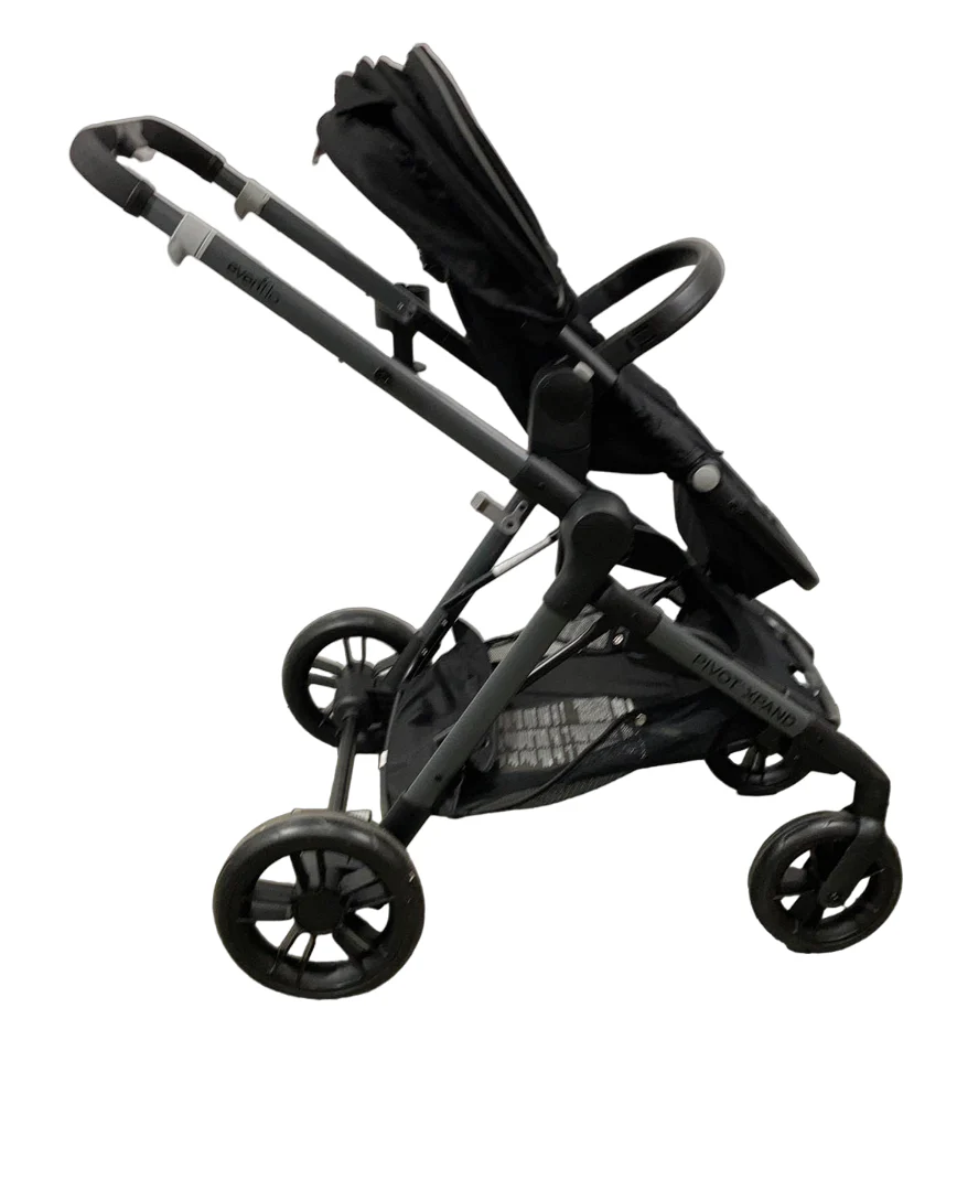 Evenflo Pivot Xpand Modular Stroller, 2023, Ayrshire Black - Image 2
