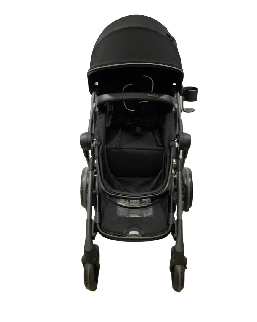 Evenflo Pivot Xpand Modular Stroller, 2023, Ayrshire Black - Image 4