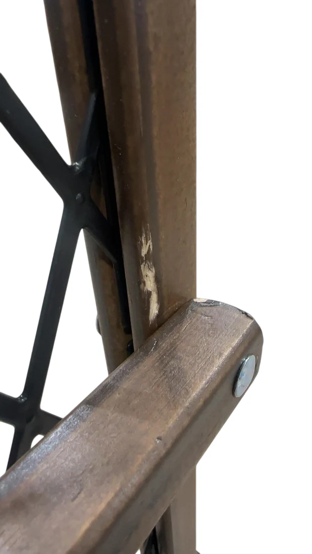 Evenflo Position & Lock Adjustable Wood Baby Gate, Farmhouse Collection - Image 3