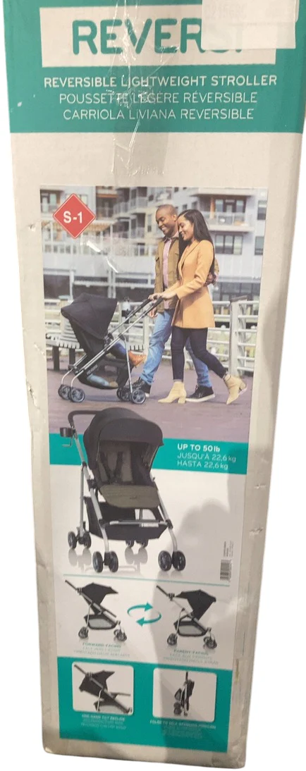 Evenflo Reversi Lightweight Reversible Stroller, 2025, Leonis Green - Image 3