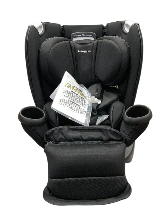 Evenflo Revolve 360 Extend All-in-one Rotational Car Seat With SensorSafe, 2024, Onyx Black - Image 2
