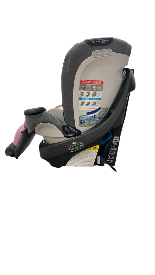 Evenflo Revolve 360 Extend All-in-one Rotational Car Seat With SensorSafe, 2024, Opal Pink - Image 3