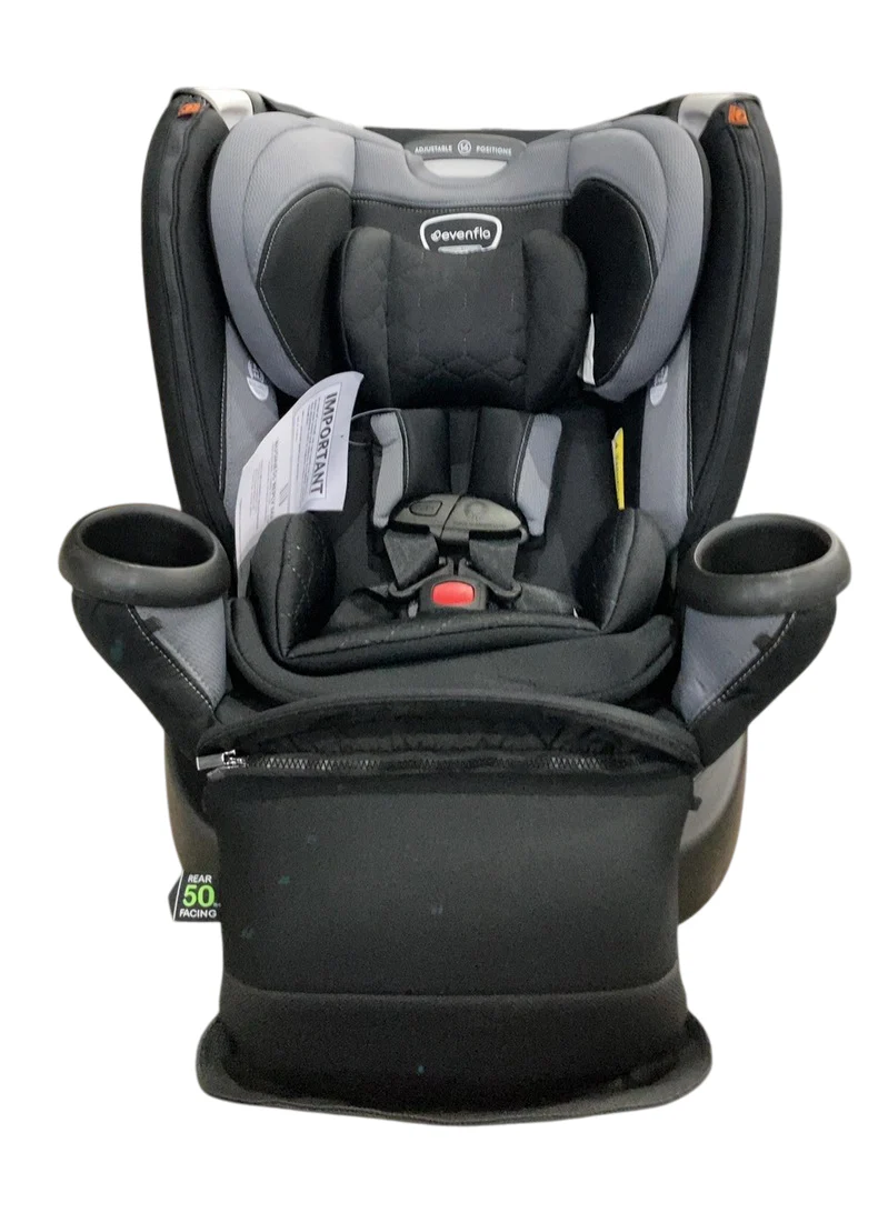Evenflo Revolve 360 Extend Rotational Convertible Car Seat, 2022, Revere Gray