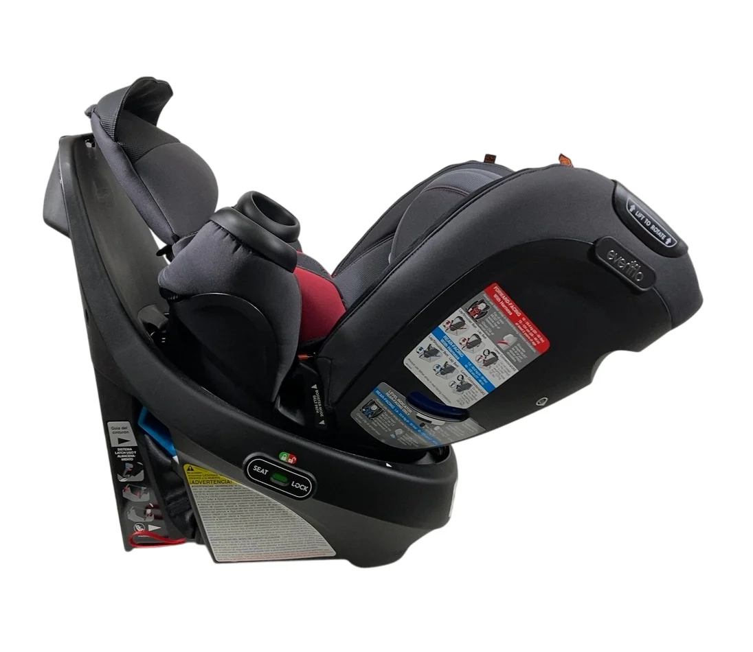 Evenflo Revolve 360 Extend Rotational Convertible Car Seat, 2024, Rowe Pink - Image 3