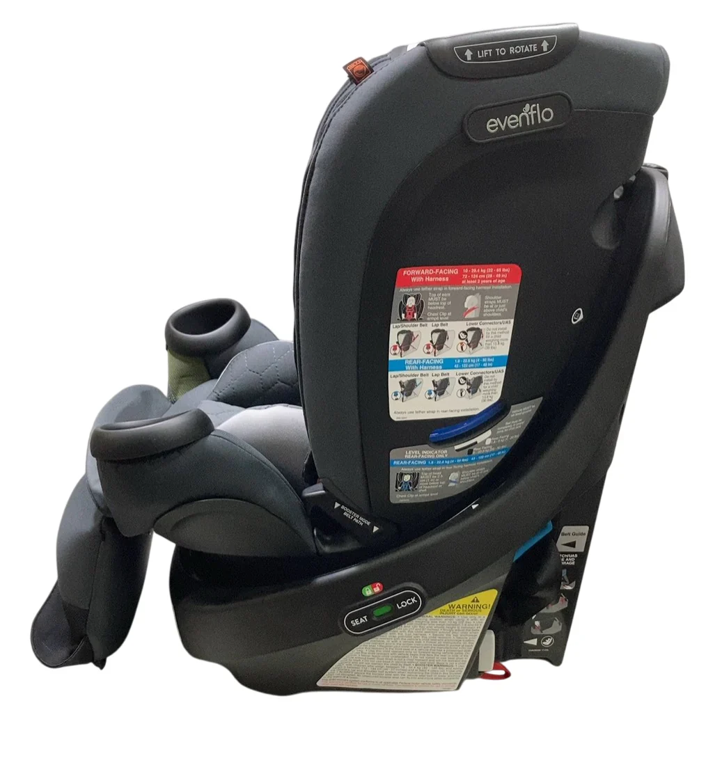 Evenflo Revolve 360 Extend Rotational Convertible Car Seat, Rockland Green, 2025 - Image 4