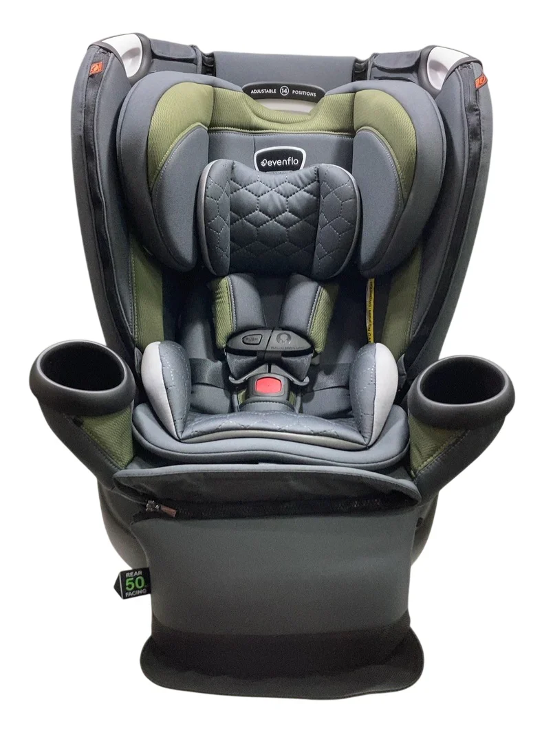 Evenflo Revolve 360 Extend Rotational Convertible Car Seat, Rockland Green, 2025 - Image 5