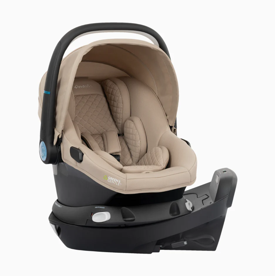 Evenflo Revolve180 LiteMax NXT Rotational Infant Car Seat with SensorySoothe, Topaz, 2026 - Image 4