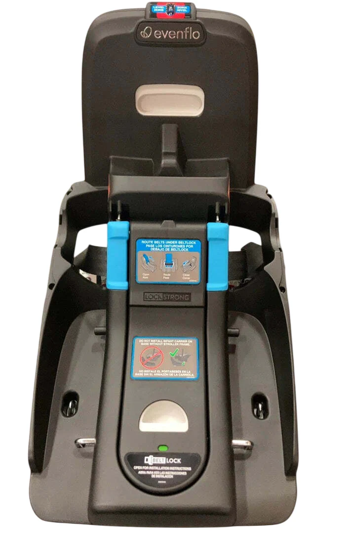 Evenflo Shyft Dual Ride Infant Car Seat Stroller Combo, 2024, Boone Gray, with Carryall Storage - Image 4