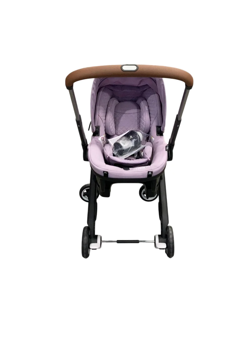 Evenflo Shyft Dual Ride Infant Car Seat Stroller Combo, Agate, 2025, with Carryall Storage and Green & Gentle Fabric - Image 4