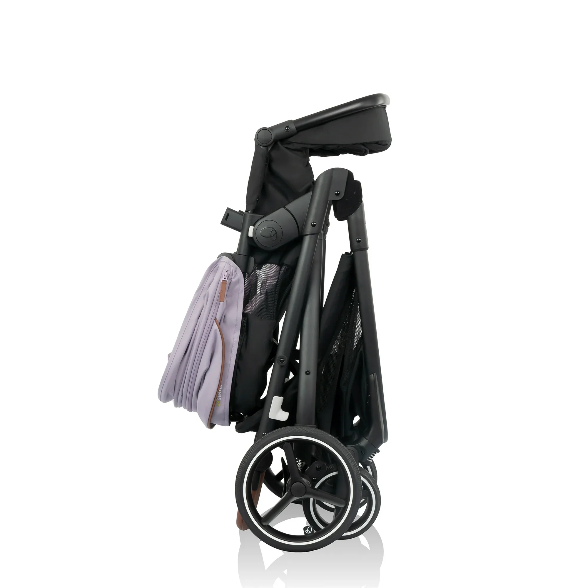 Evenflo Shyft Intuiti+ Stroller, Agate, 2024, Green & Gentle Fabric - Image 3