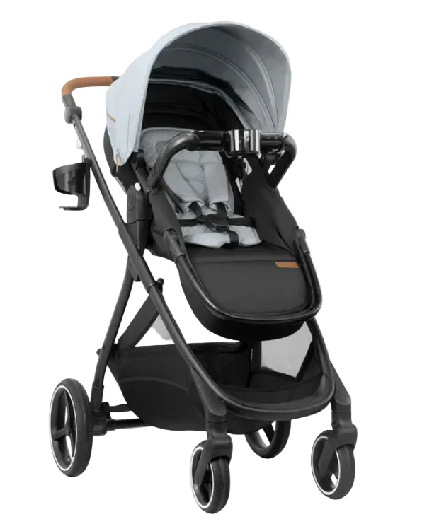 Evenflo Shyft Intuiti+ Stroller, Quartz, 2025, Green & Gentle Fabric