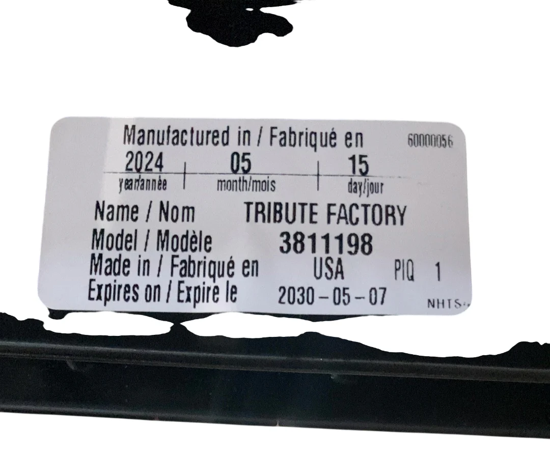 Evenflo Tribute Convertible Car Seat, 2024, Black quilt - Image 6