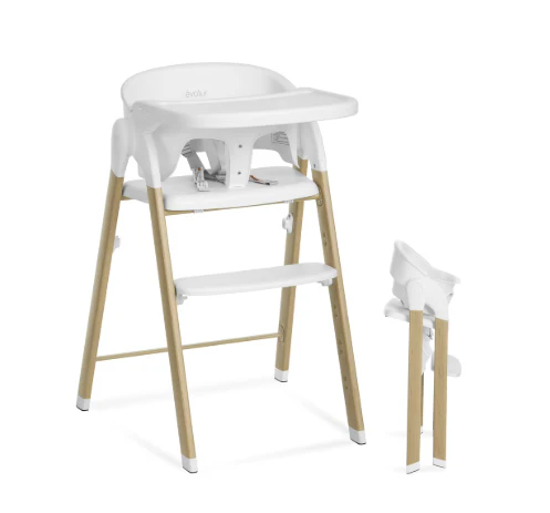 Evolur Nimbus High Chair, White