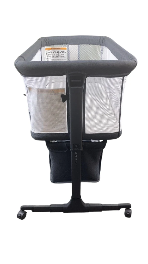 Ezebaby Baby Bassinet Bedside Sleeper, Deep Grey - Image 3