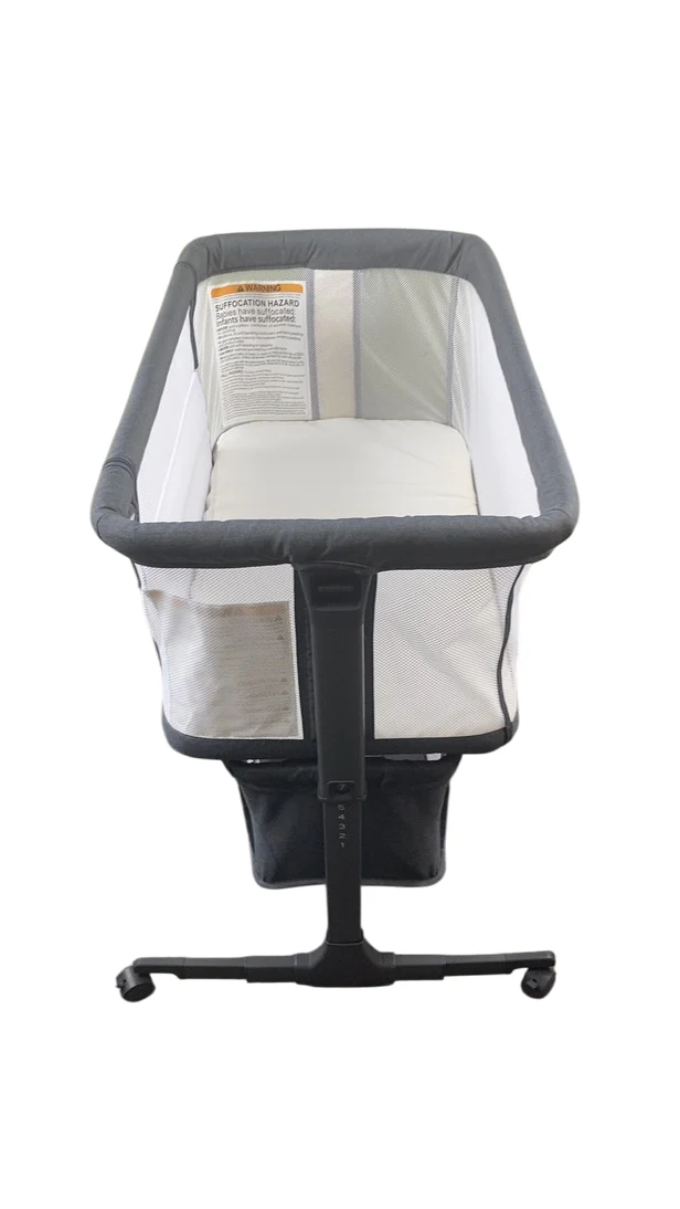 Ezebaby Baby Bassinet Bedside Sleeper, Deep Grey - Image 3