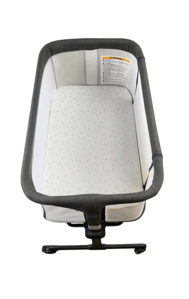 Ezebaby Baby Bassinet Bedside Sleeper, Deep Grey - Image 5