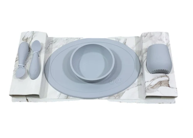 ezpz First Foods Set, Pewter - Image 2