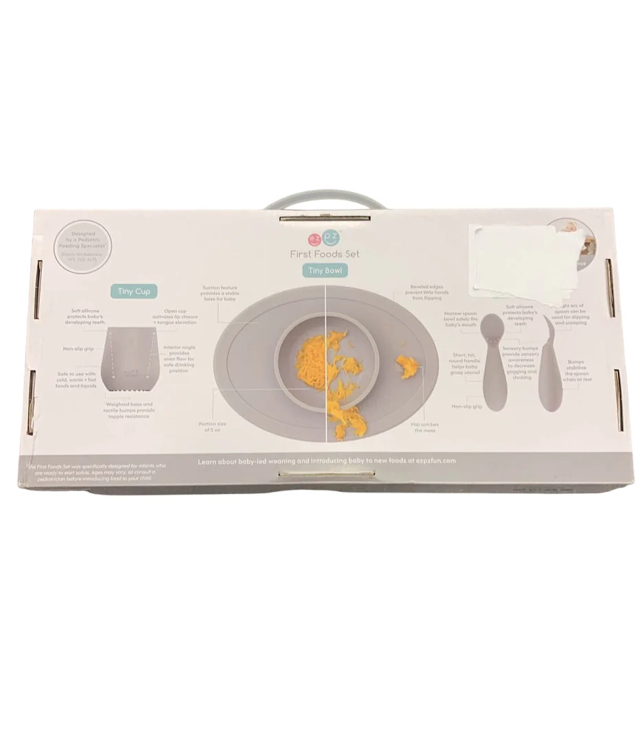 ezpz First Foods Set, Sage - Image 2