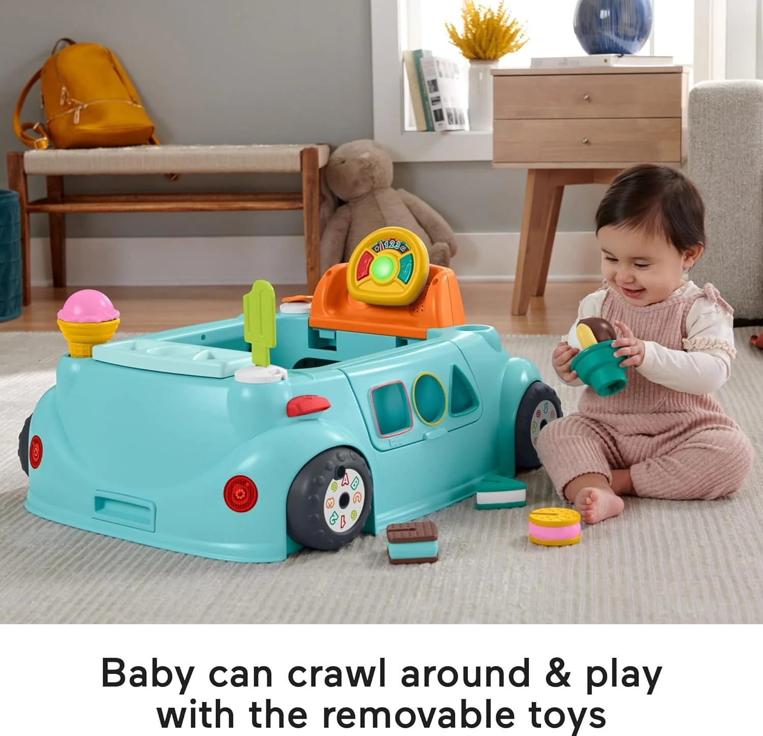 Fisher Price 2-in-1 Jumperoo, Sweet Ride - Image 2