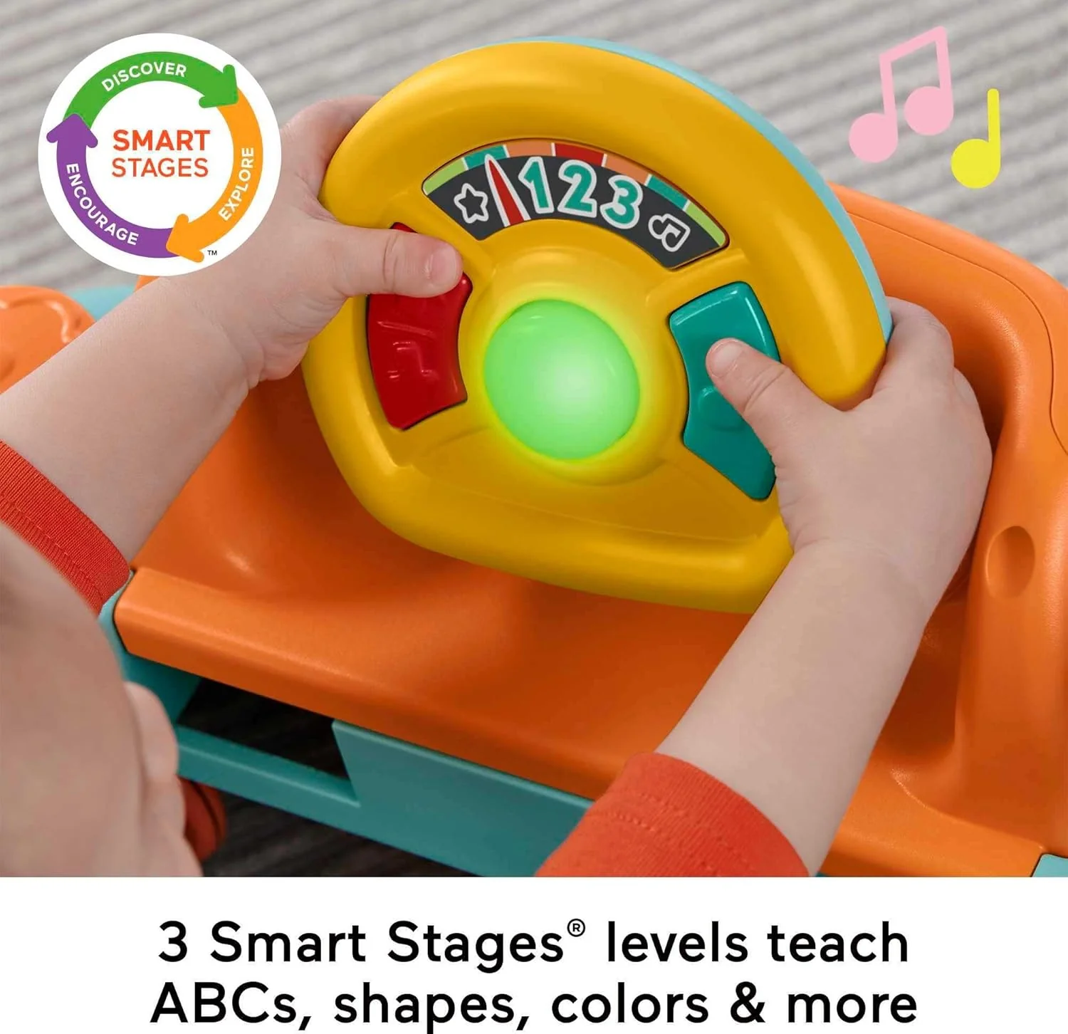 Fisher Price 2-in-1 Jumperoo, Sweet Ride - Image 3