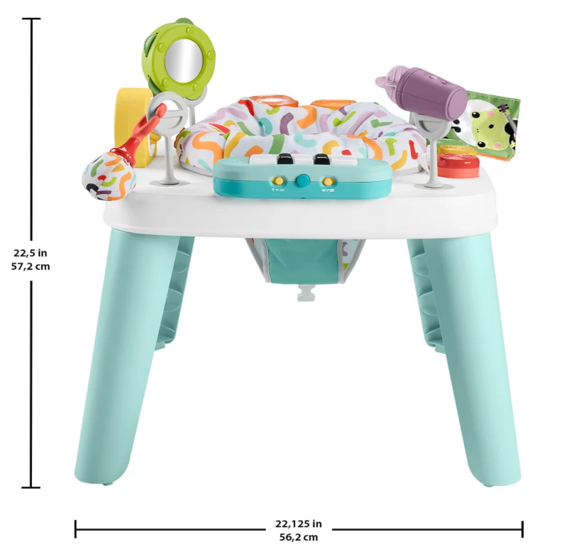 Fisher Price 3-in-1 Hit Wonder Activity Center & Play Table - Image 3