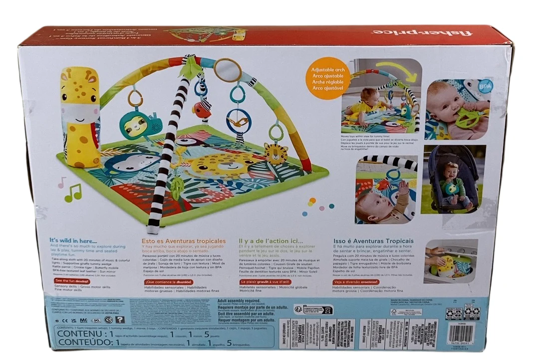 Fisher Price 3-in-1 Rainforest Sensory Gym - Image 3