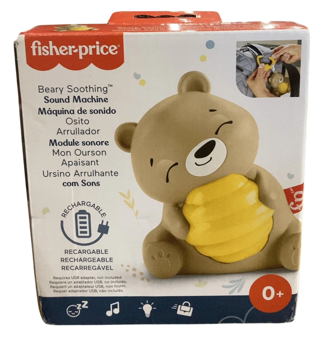 Fisher Price Beary Soothing Portable Sound Machine, Portable - Image 2