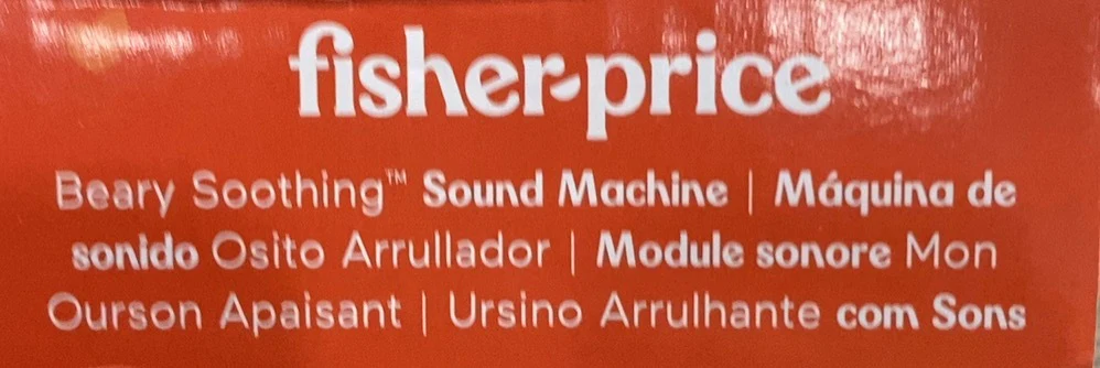 Fisher Price Beary Soothing Portable Sound Machine, Portable - Image 5