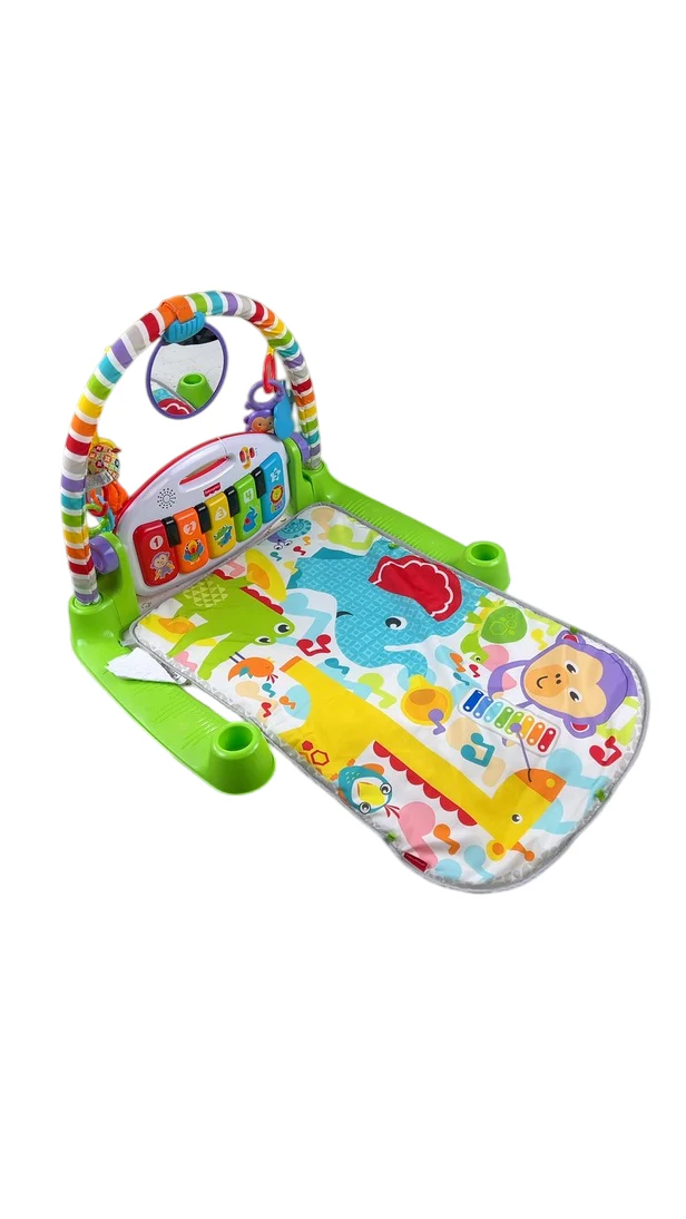 Fisher Price Deluxe Kick & Play Piano Gym, Green