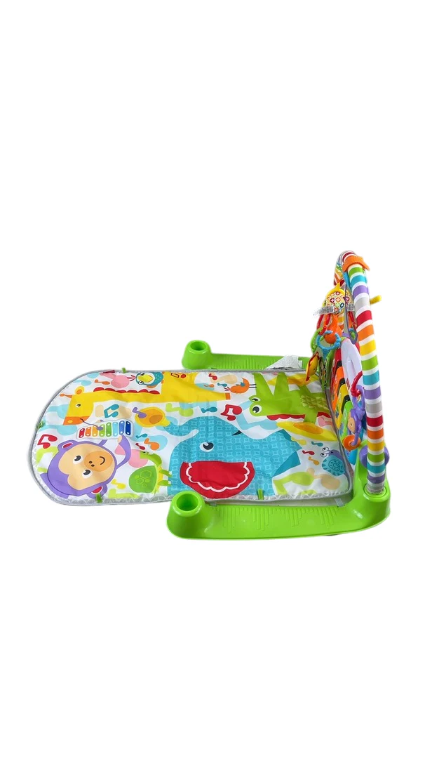 Fisher Price Deluxe Kick & Play Piano Gym, Green - Image 3