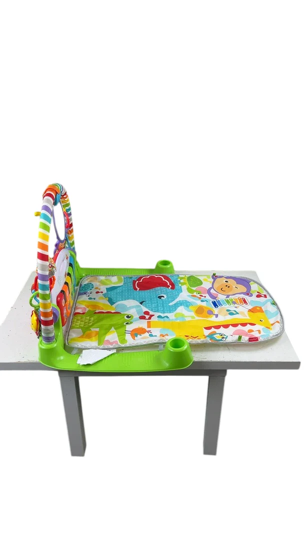 Fisher Price Deluxe Kick & Play Piano Gym, Green - Image 4