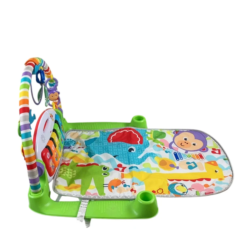 Fisher Price Deluxe Kick & Play Piano Gym, Green - Image 2