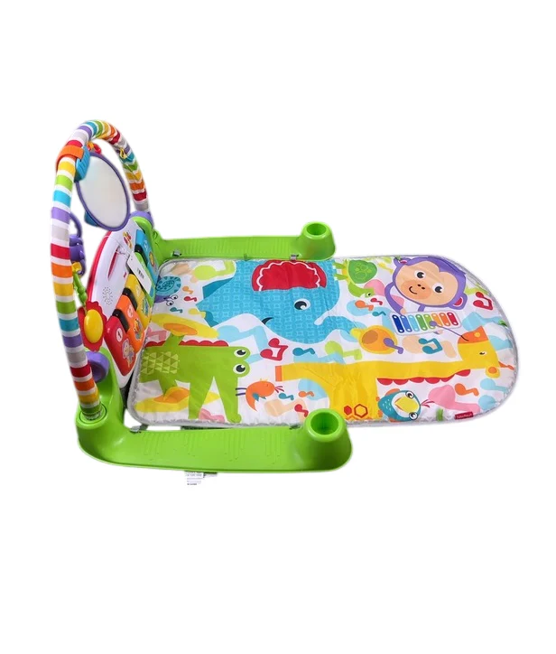 Fisher Price Deluxe Kick & Play Piano Gym, Green - Image 2
