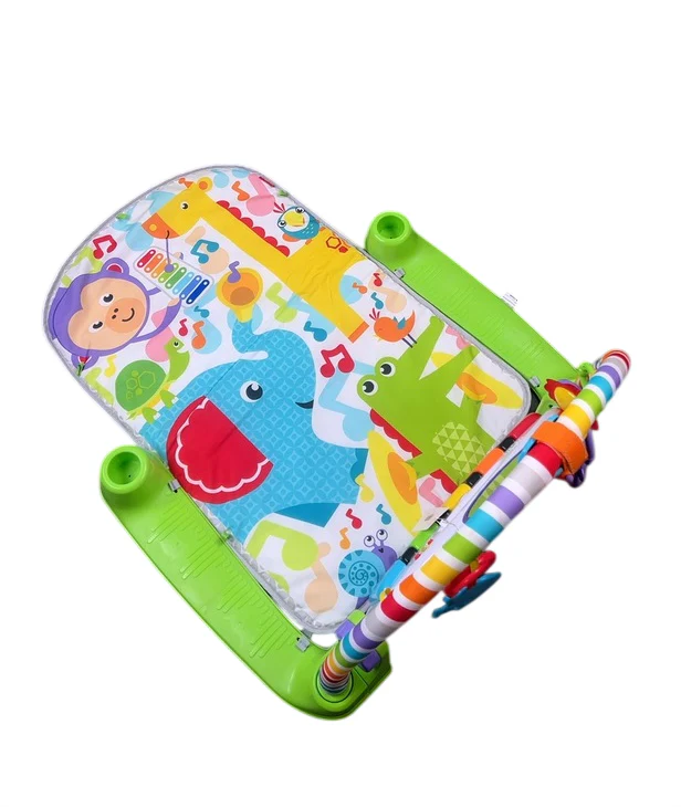 Fisher Price Deluxe Kick & Play Piano Gym, Green - Image 5