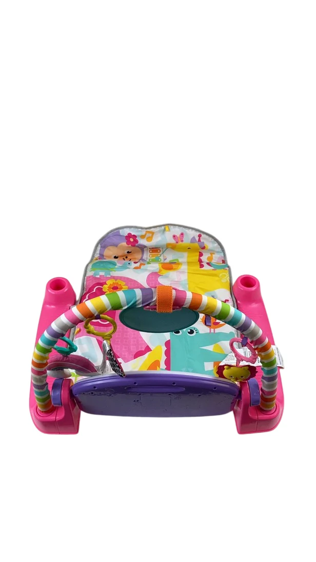 Fisher Price Deluxe Kick & Play Piano Gym, Pink - Image 2