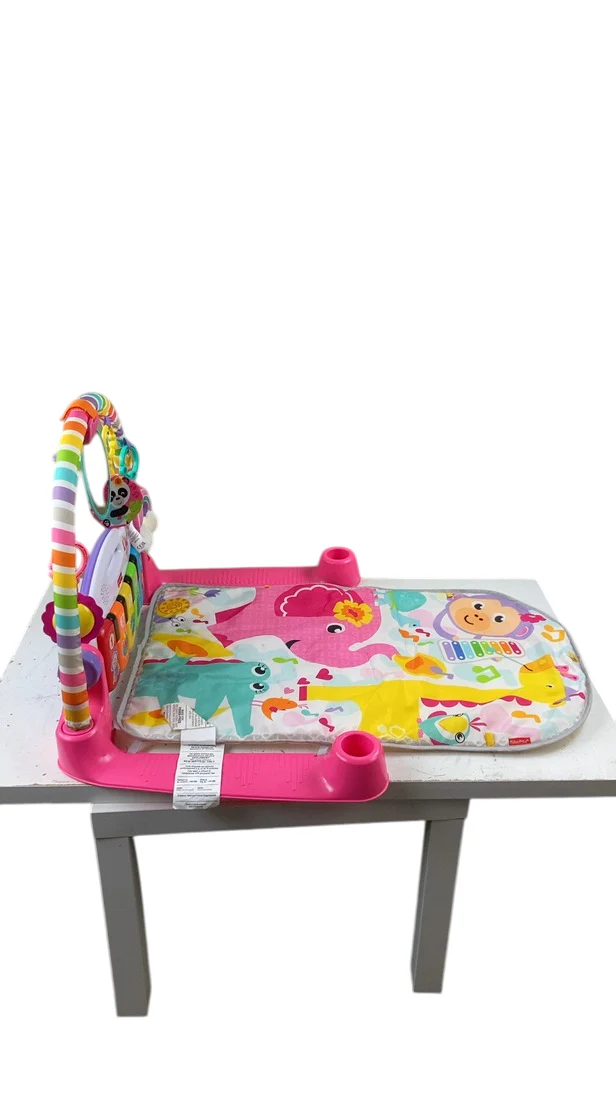 Fisher Price Deluxe Kick & Play Piano Gym, Pink - Image 4
