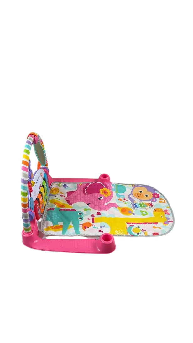 Fisher Price Deluxe Kick & Play Piano Gym, Pink - Image 2