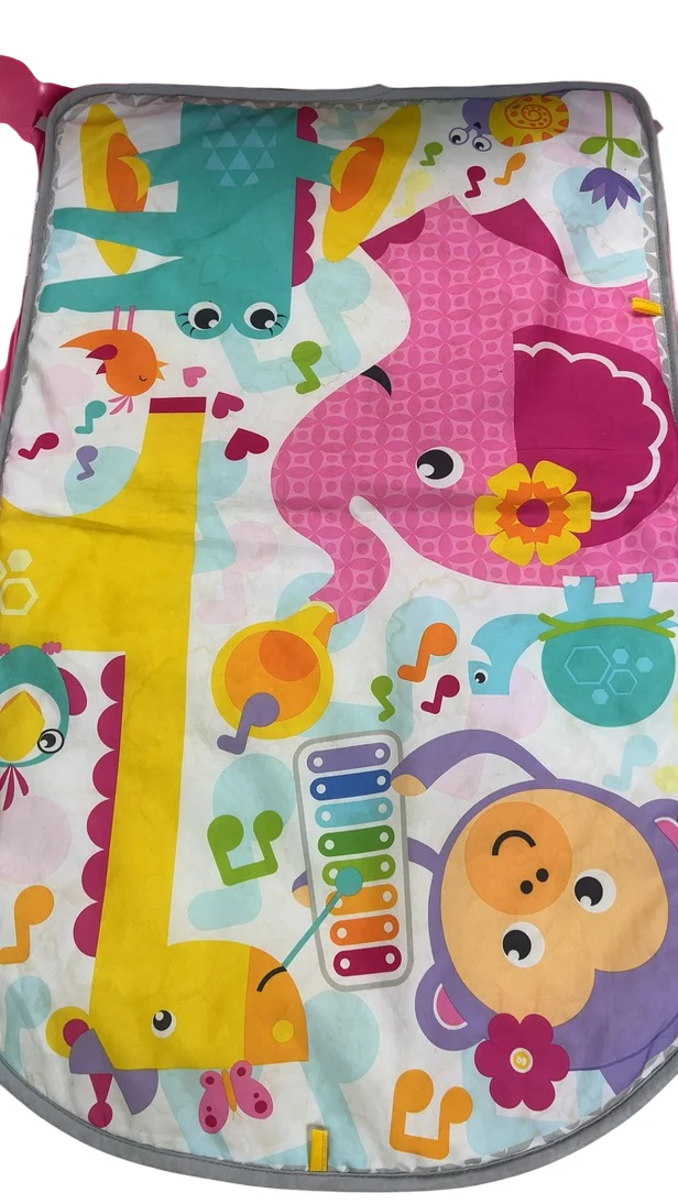 Fisher Price Deluxe Kick & Play Piano Gym, Pink - Image 4