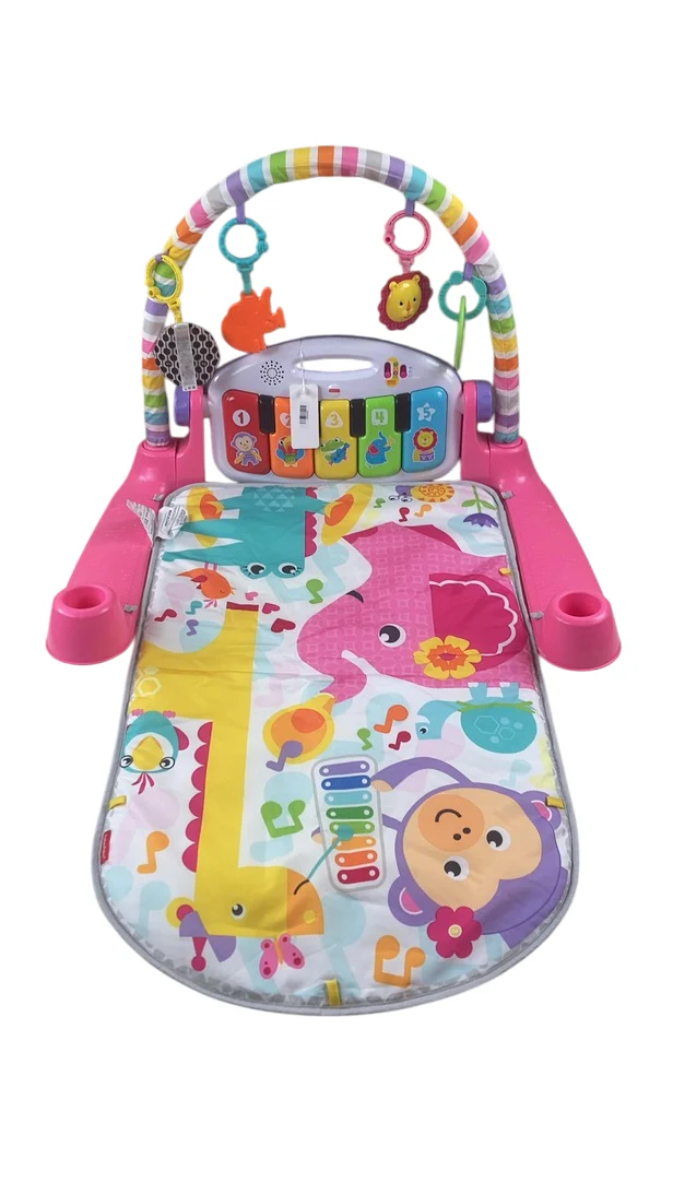 Fisher Price Deluxe Kick & Play Piano Gym, Pink