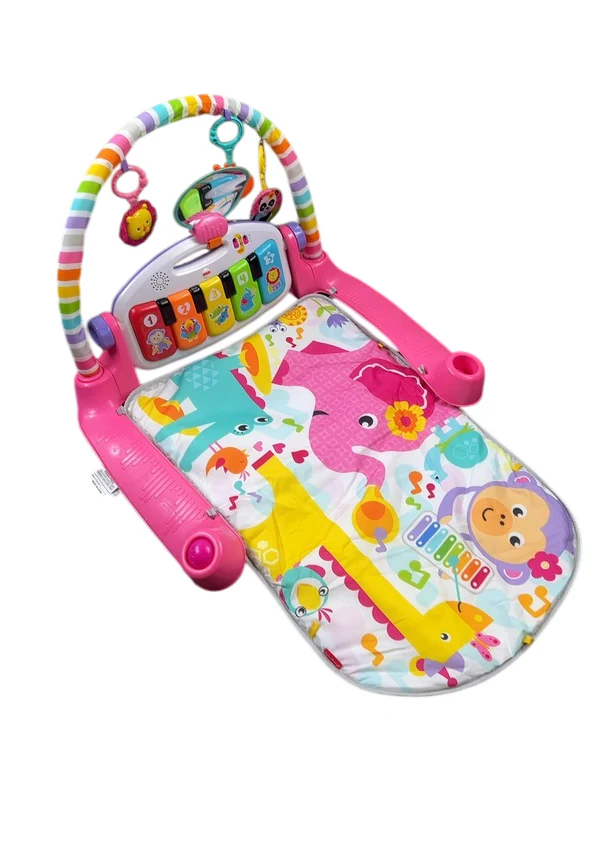 Fisher Price Deluxe Kick & Play Piano Gym, Pink