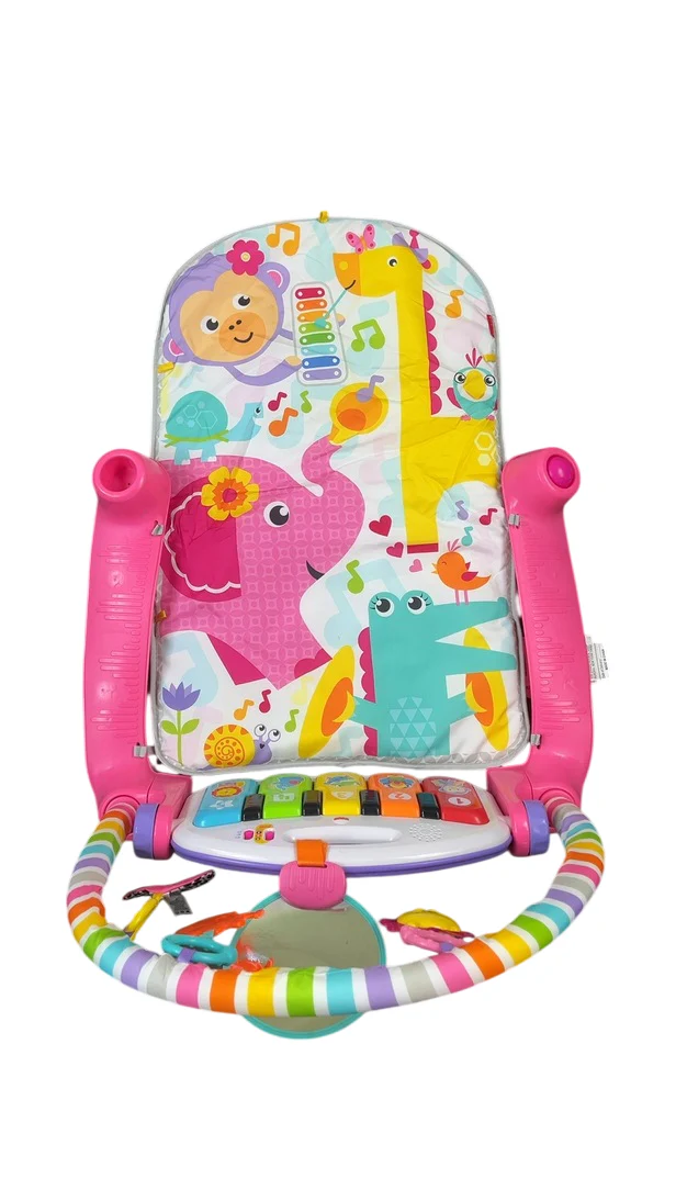Fisher Price Deluxe Kick & Play Piano Gym, Pink - Image 5