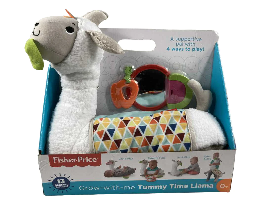Fisher Price Grow With Me Tummytime Llama - Image 2