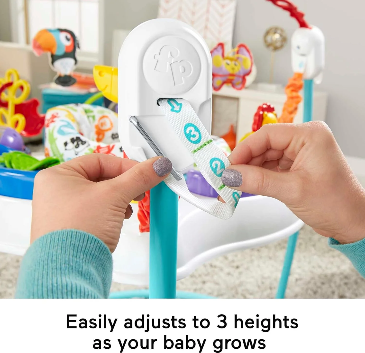 Fisher Price Jumperoo Activity Center, Animal Activity - Image 4
