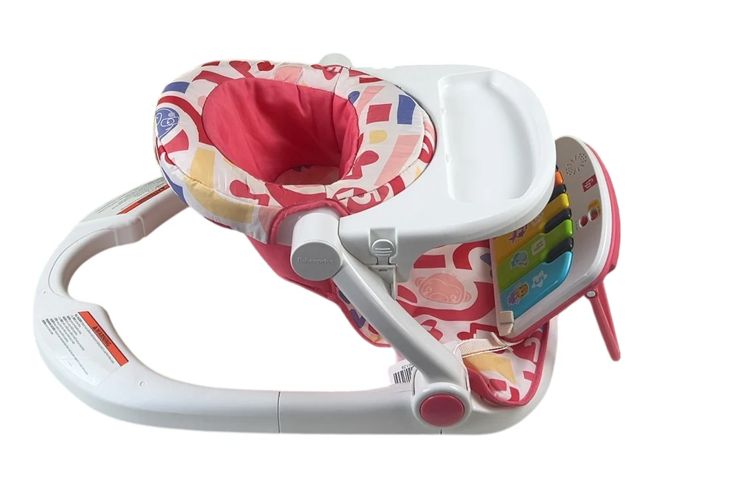 Fisher Price Kick And Play Deluxe Sit-me-up Seat, Pink - Image 4