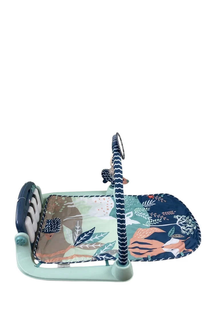 Fisher Price Kick & Play Piano Gym, Navy Fawn - Image 2