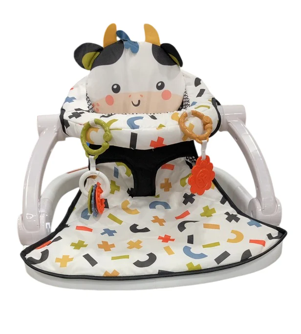 Fisher Price Sit-Me-Up Floor Seat, Cow - Image 2